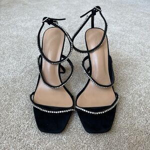 Tony Bianco Rhinestone Strappy Heels